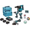 MAKITA DLX4195JX1 Aku sada náradia 18V MAKITA DLX4195JX1 Aku sada náradia 18V