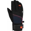 Lyžiarske rukavice Reusch Louis R-TEX® XT - black/dress blue/fluo red 10,5 Lyžiarske rukavice Reusch Louis R-TEX® XT - black/dress blue/fluo red 10,5