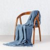 Dekoria Deka Merinos 140x200cm melange blue, 140 x 200 cm Dekoria Deka Merinos 140x200cm melange blue, 140 x 200 cm