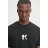 Karl Lagerfeld Jeans tričko pánske bavlnené A1M17044 čierna XL Karl Lagerfeld Jeans tričko pánske bavlnené A1M17044 čierna XL