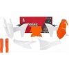 Rtech sada plastov KTM oranžovo-černo-bílá 7 dielov