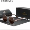 Slnečné okuliare KINGSEVEN Gothic Steampunk s UV filtrom, polarizované - hnedé Slnečné okuliare KINGSEVEN Gothic Steampunk s UV filtrom, polarizované - hnedé