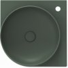 Rohové umývadlo Ravak Yard 45x45 cm grey green matný XJX08245000 Rohové umývadlo Ravak Yard 45x45 cm grey green matný XJX08245000