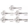 Prívesok KĽÚČ 19x40mm - platina (5 ks) Prívesok KĽÚČ 19x40mm - platina (5 ks)