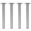 Walteco Nábytková noha guľatá, priemer 30mm, výška 300mm, sivá Množstvo: 4 ks , 50284BP1 Walteco Nábytková noha guľatá, priemer 30mm, výška 300mm, sivá Množstvo: 4 ks , 50284BP1