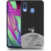 Picasee silikónový prehľadný obal pre Samsung Galaxy A40 A405F - Astronaut Picasee silikónový prehľadný obal pre Samsung Galaxy A40 A405F - Astronaut
