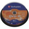Verbatim DVD-R 4,7GB 16x, 10ks Verbatim DVD-R 4,7GB 16x, 10ks