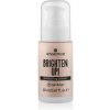 essence BRIGHTEN UP! Perfecting Primer tekutá podkladová báza pod make-up 01 Light Beige 20 ml