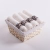 INSPIO Uterák Darčekové balenie ov v koši - Luxor 4 ks krémové biela INSPIO Uterák Darčekové balenie ov v koši - Luxor 4 ks krémové biela