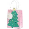 PartyDeco Taška darčeková vianočný stromček 14 x 20,5 x 8 cm PartyDeco Taška darčeková vianočný stromček 14 x 20,5 x 8 cm