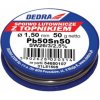 DEDRA Spájkovací cín s tavidlom, 1,5 mm, 50g, 60%SN, Dedra DEDRA Spájkovací cín s tavidlom, 1,5 mm, 50g, 60%SN, Dedra