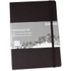 Zápisník DONAU, A5, linajkový, čierny Zápisník DONAU, A5, linajkový, čierny