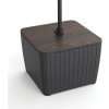 Keter Luzon Deco walnut / grafit 271504 Keter Luzon Deco walnut / grafit 271504