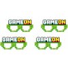 GoDan Party okuliare Minecraft papierové 6ks GoDan Party okuliare Minecraft papierové 6ks