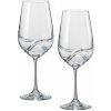 Crystalex poháre na víno Turbulence 2 ks 350 ml