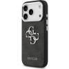 Kryt Guess Case iPhone 17 Guhcp17Sp4G4Smck (4G Pu Leather Case With Big 4G And Classic Logo And Silver Metal Camera Frame) Black Kryt Guess Case iPhone 17 Guhcp17Sp4G4Smck (4G Pu Leather Case With Big 4G And Classic Logo And Silver Metal Camera Frame) Black