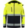 Tricorp T52 Bi color EN ISO 20471 Softshell Softshellová bunda unisex fluorescenční žlutá