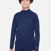 Nike Boy Dri-Fit Multi Tech Long Sleeve Half Zip Top S Detske Midnight Navy/Reflective Silve Nike Boy Dri-Fit Multi Tech Long Sleeve Half Zip Top S Detske Midnight Navy/Reflective Silve