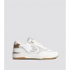 Skategoat C25 White Leather Silver Cloud Logo Camel Sneaker Skategoat C25 White Leather Silver Cloud Logo Camel Sneaker