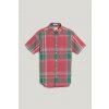 Gant košeľa dlouhý rukáv reg Indian madras watermelon red