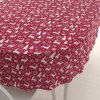 Biante Zamatový oválny obrus Tamara TMR-045 Vianočné jelene a stromčeky na červenom 100x140 cm Biante Zamatový oválny obrus Tamara TMR-045 Vianočné jelene a stromčeky na červenom 100x140 cm