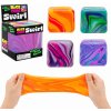 Mramorová antistresová kocka Marble Cube Swirl náhodná farba Mramorová antistresová kocka Marble Cube Swirl náhodná farba