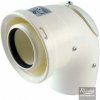 Regulus Koleno 90° s kontrolným otvorom 60/100 PP/PP 14615 Regulus Koleno 90° s kontrolným otvorom 60/100 PP/PP 14615