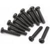 BlackZon 1:16 Slyder MT/ST: Samorezná skrutka PBHO 2,6x12 mm s polguľatou hlavou 12 ks