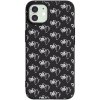 Picasee silikónový čierny obal pre Apple iPhone 12 Pro - Separ - White On Black Picasee silikónový čierny obal pre Apple iPhone 12 Pro - Separ - White On Black