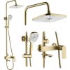 REA REA - Sprchový set STORM GOLD BRUSH REA-P9536 REA REA - Sprchový set STORM GOLD BRUSH REA-P9536