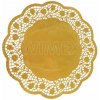 Wimex Dekoračná krajka PAP/ALU okrúhla zlatá O36cm 4 ks Wimex Dekoračná krajka PAP/ALU okrúhla zlatá O36cm 4 ks
