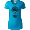 Narodeninový strom 50 - Dámske tričko z organickej bavlny Origin (GOTS) - XL ( Svetlý tyrkys ) Narodeninový strom 50 - Dámske tričko z organickej bavlny Origin (GOTS) - XL ( Svetlý tyrkys )