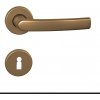 Dverové kovanie MP Mira - R (F4 - Bronz elox), kľučka-kľučka, Bez spodnej rozety, MP F4 Bronz elox Dverové kovanie MP Mira - R (F4 - Bronz elox), kľučka-kľučka, Bez spodnej rozety, MP F4 Bronz elox