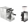 Stone Espresso Mine Premium + Stone Espresso Pebble, chrome Stone Espresso Mine Premium + Stone Espresso Pebble, chrome
