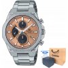 PÁNSKE OCEĽOVÉ HNEDÉ HODINKY CASIO EDIFICE SOLAR EFS-S570D-5AUEF PÁNSKE OCEĽOVÉ HNEDÉ HODINKY CASIO EDIFICE SOLAR EFS-S570D-5AUEF