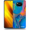 Picasee silikónový čierny obal pre Xiaomi Poco X3 - Rainbow Picasee silikónový čierny obal pre Xiaomi Poco X3 - Rainbow