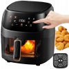 BEZOLEJOVÁ FRITÉZA VEĽKÁ VÝKONNÁ FRITÉZA AIR FRYER 1800W 8L BEZOLEJOVÁ FRITÉZA VEĽKÁ VÝKONNÁ FRITÉZA AIR FRYER 1800W 8L