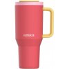 Termohrnček RIO TUMBLER 950 ml, pink papaya, nerezová oceľ, Kambukka Termohrnček RIO TUMBLER 950 ml, pink papaya, nerezová oceľ, Kambukka