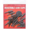 ESP závesky Adjustable Lead Clips Choddy Silt