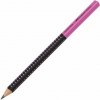 Faber-Castell Grip Jumbo/HB Two Tone čierna/ružová 12ks Faber-Castell Grip Jumbo/HB Two Tone čierna/ružová 12ks