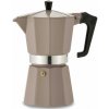 PEZZETTI Italexpress pre 3 šálky espressa (3 tz) tmavobežová - hliníková tlaková kávovar PEZZETTI Italexpress pre 3 šálky espressa (3 tz) tmavobežová - hliníková tlaková kávovar