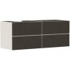Hansgrohe Xevolos E Umývadlová skrinka, 137x56x55 cm, 4 zásuvky, matná béžová/textilná tmavá sivá 54237660-HG Hansgrohe Xevolos E Umývadlová skrinka, 137x56x55 cm, 4 zásuvky, matná béžová/textilná tmavá sivá 54237660-HG