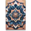 Vymalujsisam.sk Maľovanie podľa čísiel - Origami mandala Veľkosť: 20x30cm, Rám: Na kartónovej doske Vymalujsisam.sk Maľovanie podľa čísiel - Origami mandala Veľkosť: 20x30cm, Rám: Na kartónovej doske