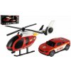 Teddies Vrtulník,auto hasiči plast na baterie se světlem se zvukem v krabici 37x17,5x12cm Teddies Vrtulník,auto hasiči plast na baterie se světlem se zvukem v krabici 37x17,5x12cm