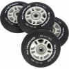Nils Extreme PU 84x24 82A ČERNÁ MATNÁ (4 ks) + ABEC-9 CHROM (8 ks) NILS EXTREME SET Nils Extreme PU 84x24 82A ČERNÁ MATNÁ (4 ks) + ABEC-9 CHROM (8 ks) NILS EXTREME SET