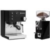 Rancilio Silvia E, black + Eureka Mignon Specialita Compatto, CR black Rancilio Silvia E, black + Eureka Mignon Specialita Compatto, CR black