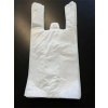 Igelitová taška, biela, 19x8x39 cm Igelitová taška, biela, 19x8x39 cm