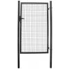 Brána Strend Pro METALTEC ECO, 1000/1200/50x50 mm, hranatý rám, antracit, jednokrídlová, záhradná, ZN+PVC, RAL7016 Brána Strend Pro METALTEC ECO, 1000/1200/50x50 mm, hranatý rám, antracit, jednokrídlová, záhradná, ZN+PVC, RAL7016