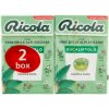 Ricola Cukríky Eukaliptus bez cukru 2 x 50 g