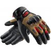 REBELHORN rukavice DEFENDER desert black/red/black - XL REBELHORN rukavice DEFENDER desert black/red/black - XL